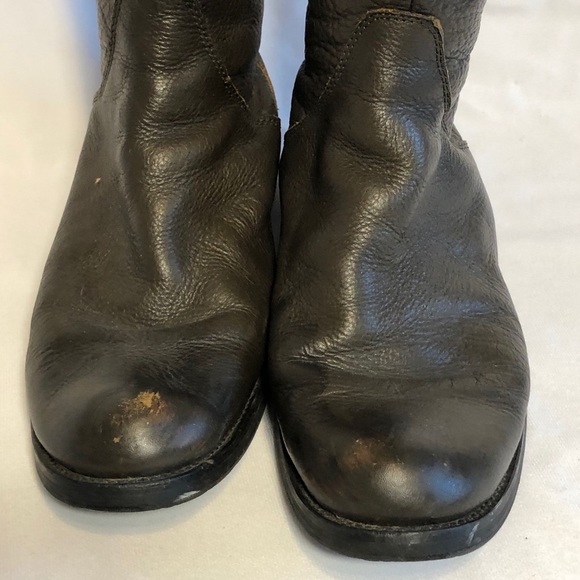 Miz Mooz Green Leather Boots - Picture 4 of 15